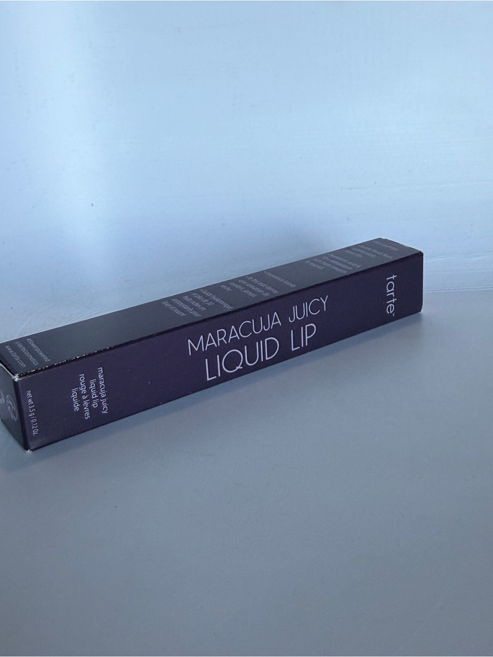 Tarte Maracuja Juicy Liquid Lip - Forget Me Not- brand new in box
